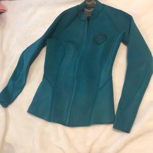Billabong Wetsuit Jacket Teal